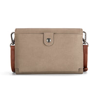Wrangler Waxed Canvas Crossbody/Wallet - Khaki (WG171-1833KH)