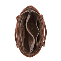 Wrangler Waxed Canvas Tote - Khaki (WG171G-2002KH)