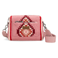 Wrangler Aztec Knitted Crossbody - Pink (WG174-1832PK)