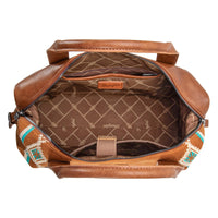 Wrangler Southwestern Print Duffle Bag - Brown (WG174-5110BR)