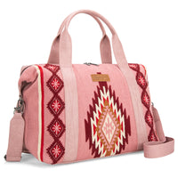 Wrangler Southwestern Print Duffle Bag - Pink (WG174-5110PK)