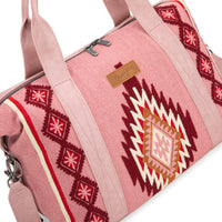 Wrangler Southwestern Print Duffle Bag - Pink (WG174-5110PK)