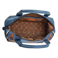 Wrangler Southwestern Print Duffle Bag - Jean (WG174-5110JN)