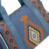 Wrangler Southwestern Print Duffle Bag - Jean (WG174-5110JN)