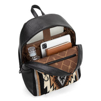 Wrangler Aztec Knitted Backpack - Black (WG174-9115BK)