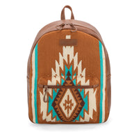 Wrangler Aztec Knitted Backpack - Brown (WG174-9115BR)
