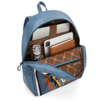 Wrangler Aztec Knitted Backpack - Jean (WG174-9115JN)
