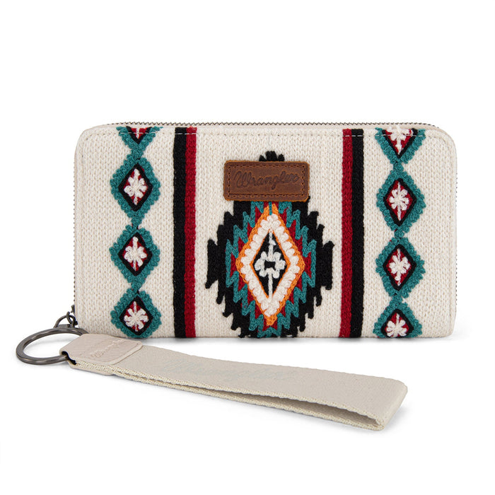 Wrangler Southwestern Knitted Wallet - Beige (WG174-W006BG)