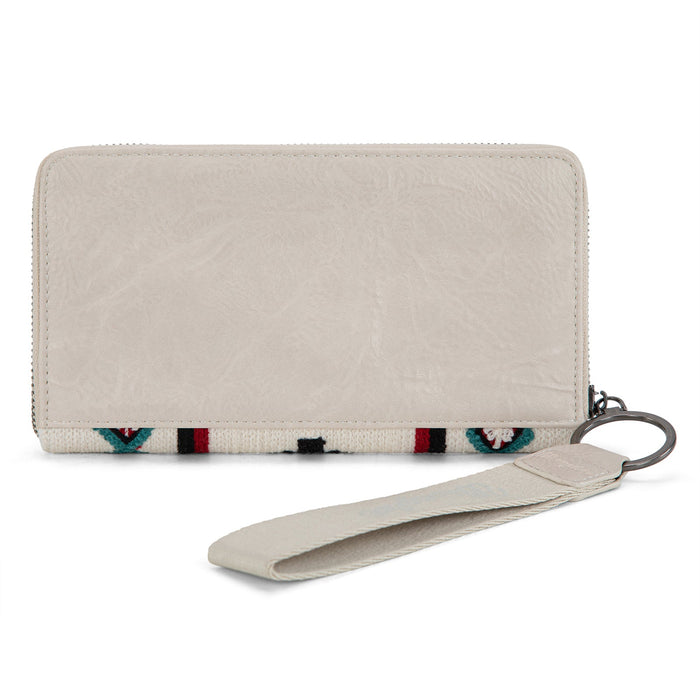 Wrangler Southwestern Knitted Wallet - Beige (WG174-W006BG)