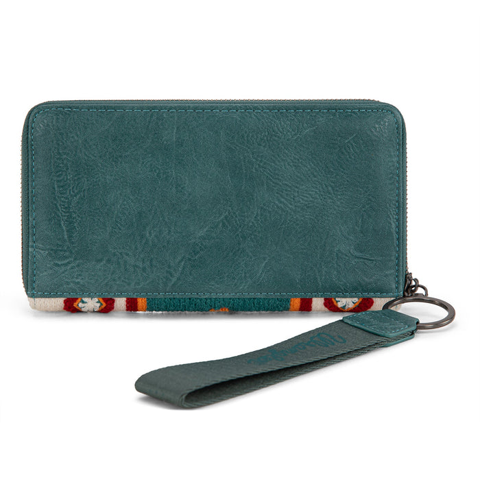 Wrangler Southwestern Knitted Wallet - Navy (WG174-W006NY)