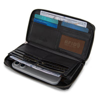 Wrangler Southwestern Knitted Wallet - Black (WG174-W006BK)