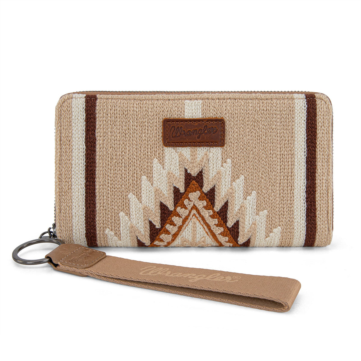 Wrangler Southwestern Knitted Wallet - Khaki (WG174-W006KH)