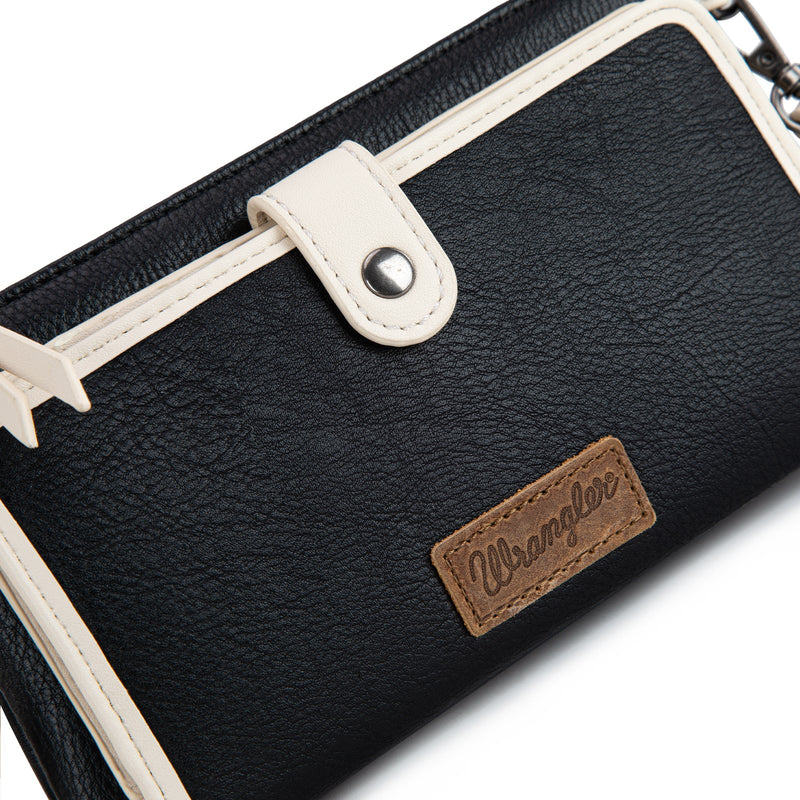 Wrangler Crossbody/Wallet - Black (WG184-1813)