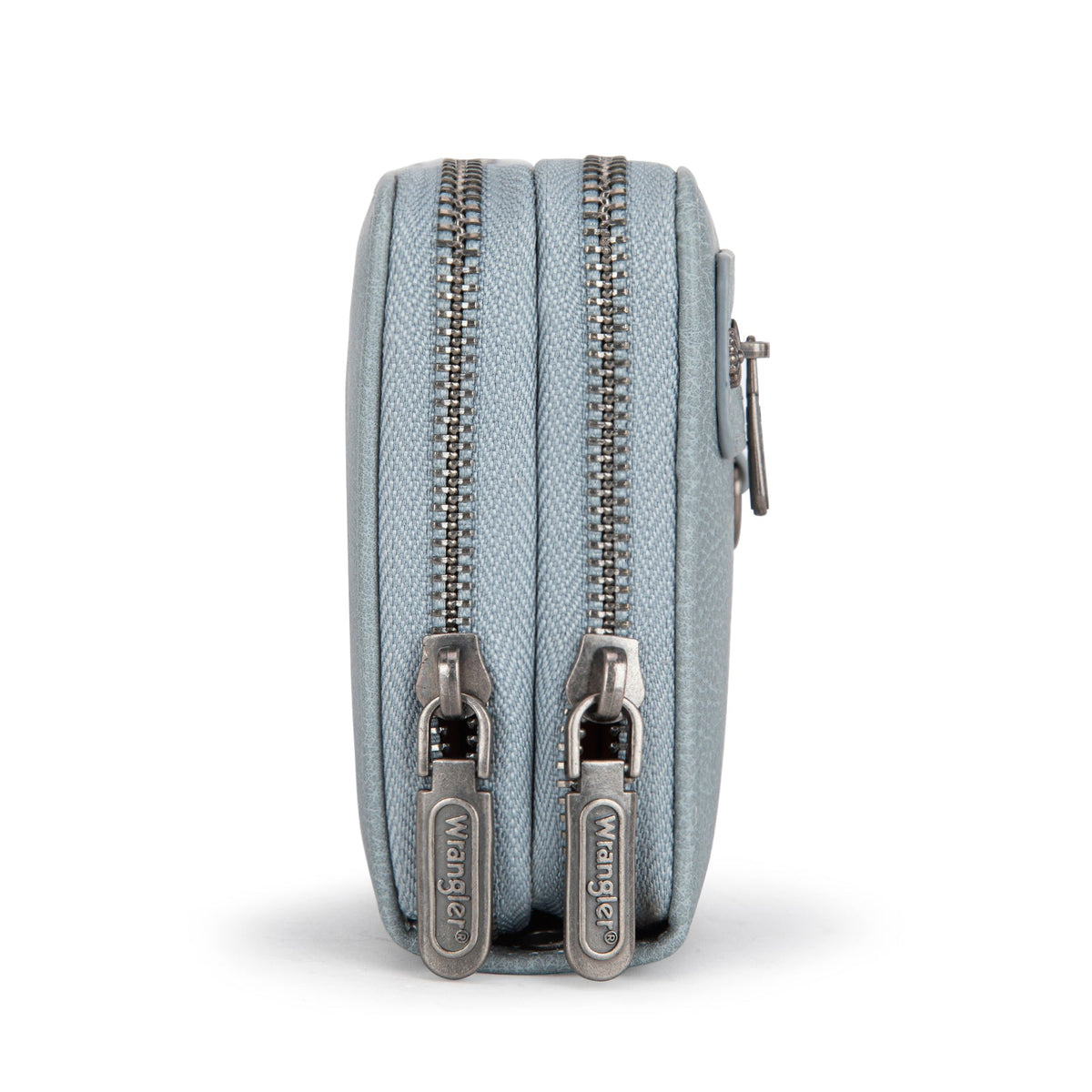 Wrangler Dual Zipper Compartment Wallet - Jean (WG185-W050JN)