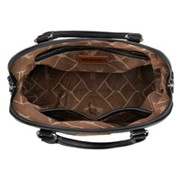 Wrangler Classic Barrel Handbag - Black (WG186-9112BK)