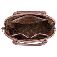 Wrangler Classic Barrel Handbag - Dark Pink (WG186-9112DPK)