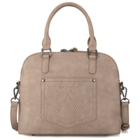 Wrangler Classic Barrel Handbag - Tan (WG186-9112TN)