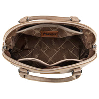 Wrangler Classic Barrel Handbag - Tan (WG186-9112TN)