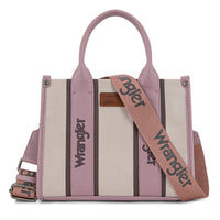 Wrangler Colour Block Small Tote/ Crossbody - Dark Pink (WG208-8120SDPK)