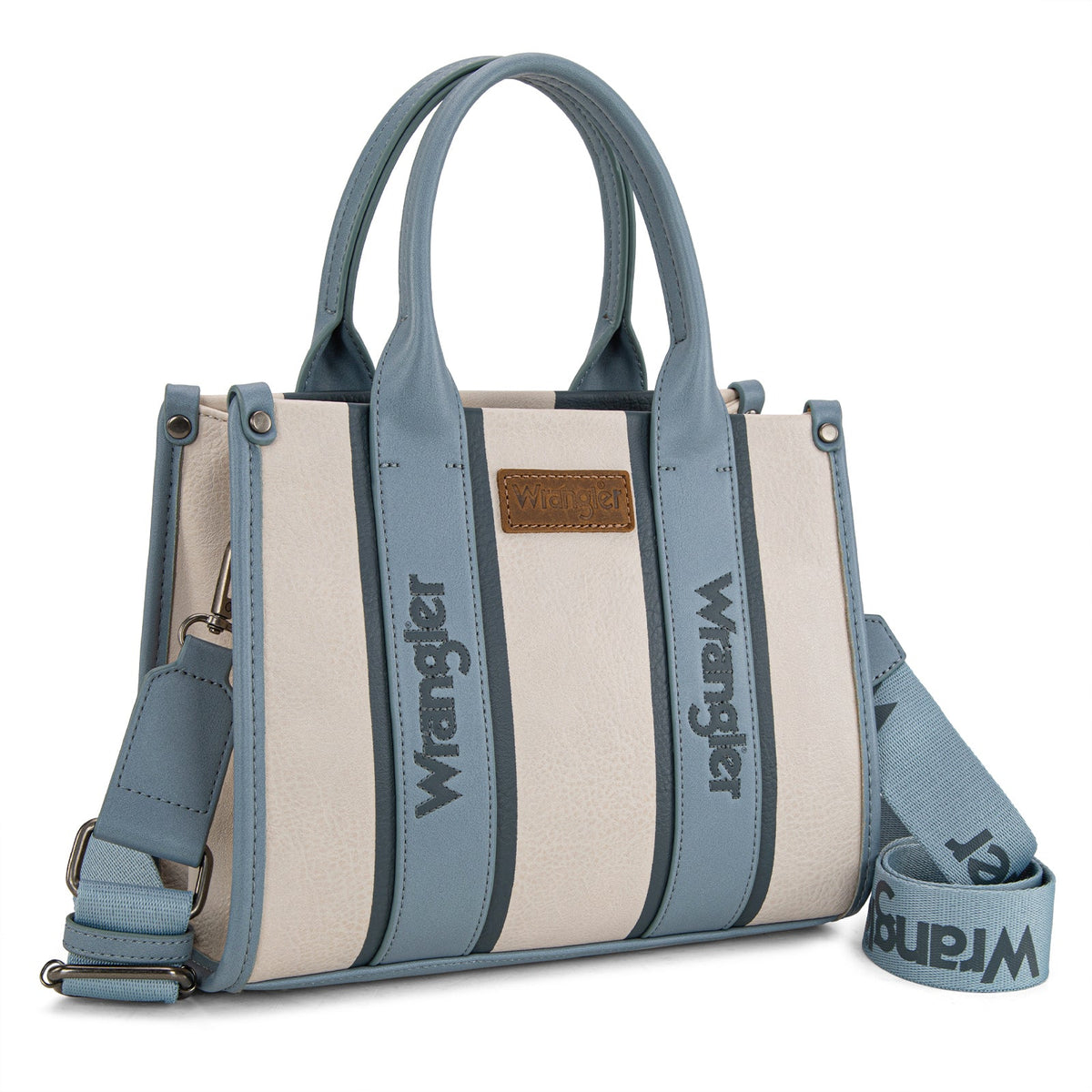 Wrangler Colour Block Small Tote/ Crossbody - Jean (WG208-8120SJN)