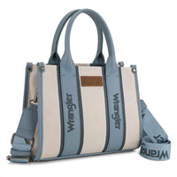 Wrangler Colour Block Small Tote/ Crossbody - Jean (WG208-8120SJN)