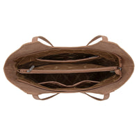 Wrangler Aztec Embroidered Tote Bag - Dark Pink (WG218-8250DPK)