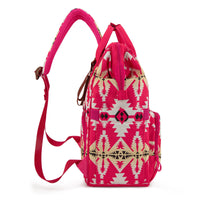 Wrangler Aztec Printed Callie Backpack - Hot Pink (WG2204-91102HPK)