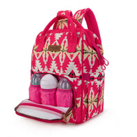 Wrangler Aztec Printed Callie Backpack - Hot Pink (WG2204-91102HPK)