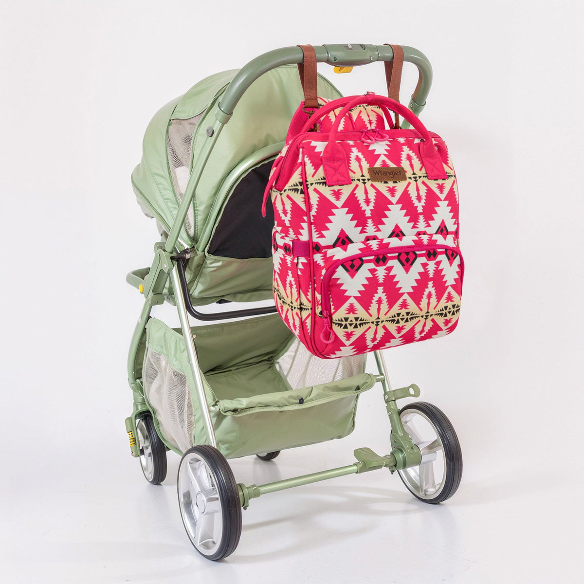 Wrangler Aztec Printed Callie Backpack - Hot Pink (WG2204-91102HPK)