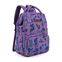 Wrangler Cowboy Printed Callie Backpack - Purple (WG2204-91102PP)