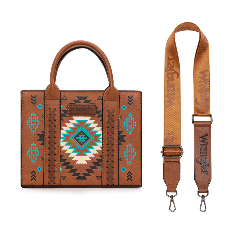 Wrangler Tote - Brown (WG2206-8120SBR)