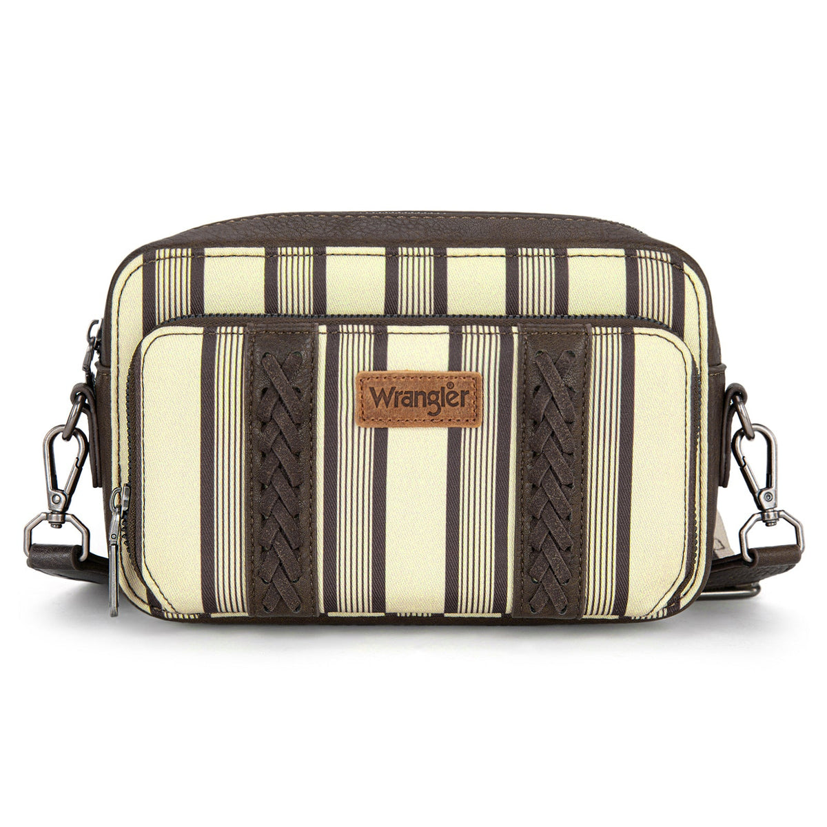 Wrangler Aztec Crossbody - Coffee Stripe