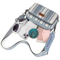 Wrangler Aztec Crossbody - Jean Stripe