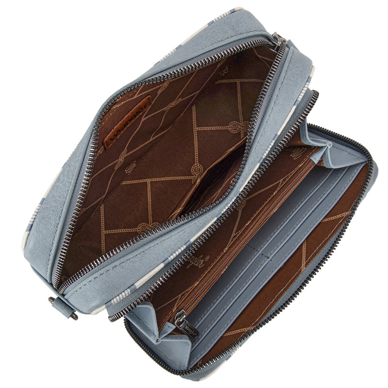 Wrangler Aztec Crossbody - Jean Stripe