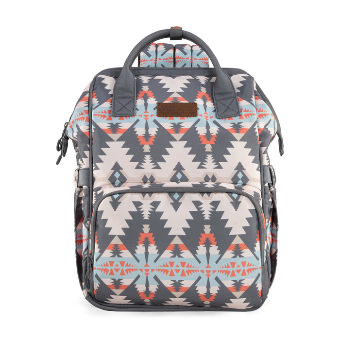 Wrangler Aztec Printed Callie Backpack - Grey (WG2210-9110GY)