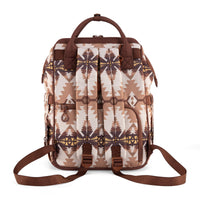 Wrangler Aztec Printed Callie Backpack - Brown Tan (WG2210-9110TN)