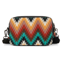 Wrangler South West Aztec Crossbody - Multi-colour Black