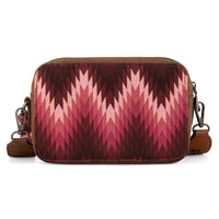 Wrangler South West Aztec Crossbody - Dark Pink