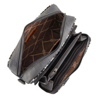Wrangler South West Aztec Crossbody - Gray