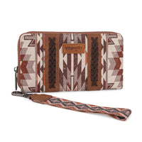 Wrangler Wallet - South West Brown