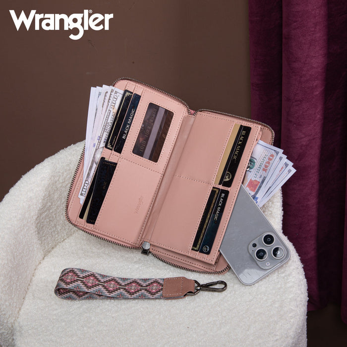 Wrangler Wallet - South West Pink (WG2213-W006PK)