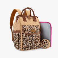 Wrangler Quilted Nappy Bag - Leopard (WG2222-9110LP)