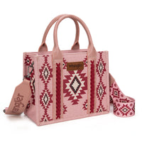 Wrangler Crossbody Tote - Pink (WG226-8120SPK)