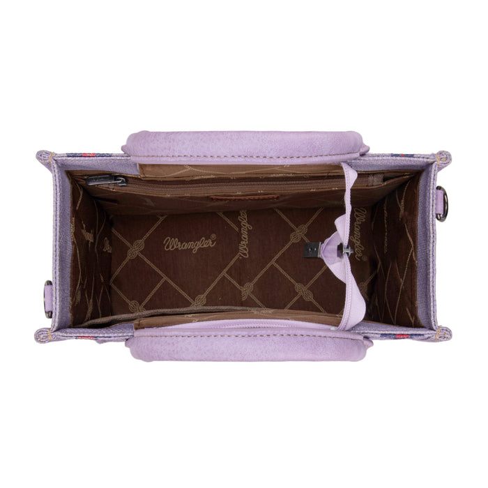 Wrangler Crossbody Tote - Purple (WG226-8120SPP)