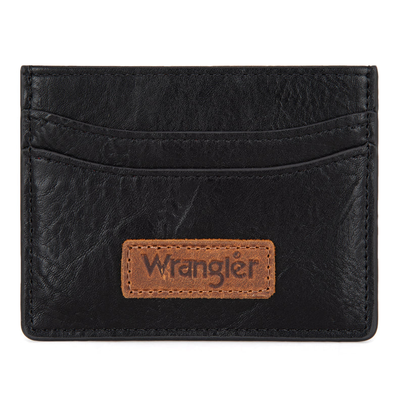 Wrangler Mini Top Handle Crossbody/Wallet/Card Case Set - Black