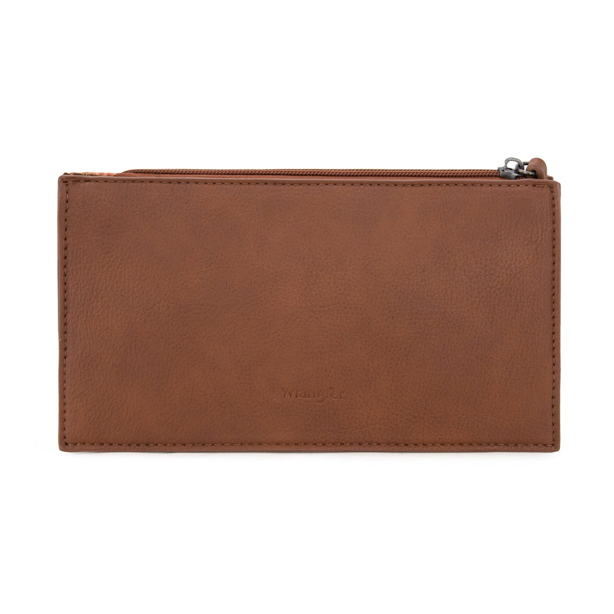 Wrangler Sherpa Aztec Canvas Clutch - Brown (WG313-181BR)