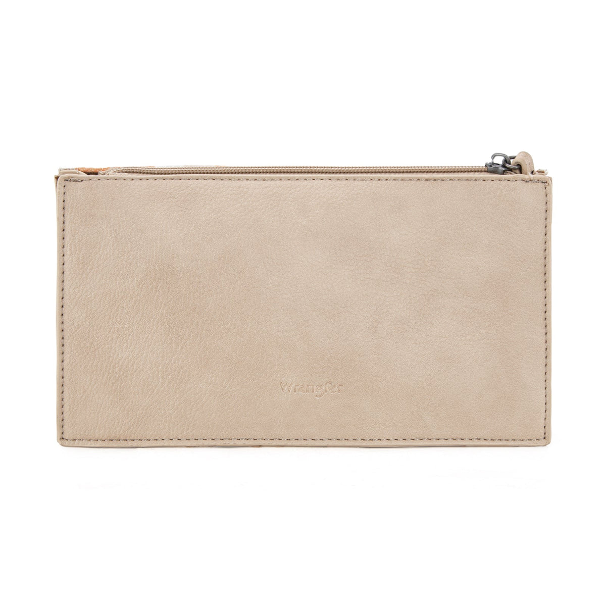 Wrangler Sherpa Aztec Canvas Clutch - Tan (WG313-181TN)