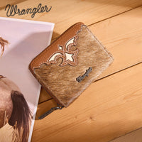 Wrangler Cowhide Coin Purse - Brown (WG322-W088BR)