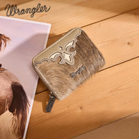 Wrangler Cowhide Coin Purse - Khaki (WG322-W088KH)
