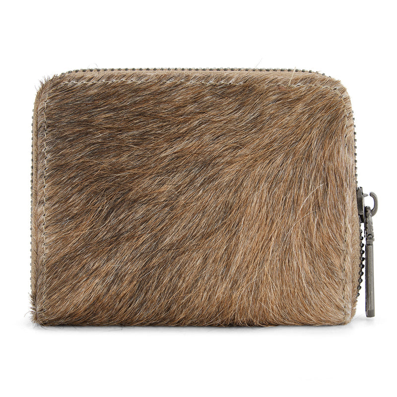 Wrangler Cowhide Coin Purse - Khaki (WG322-W088KH)